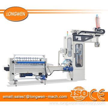 Automatic transfer machine to make tinplate can